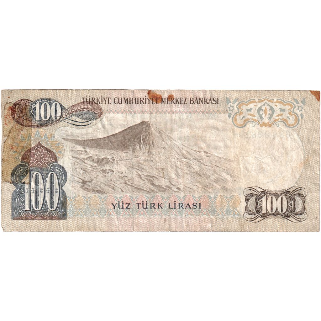 Hindi, 
  
  100 lira, 
  
  VF(20-25)