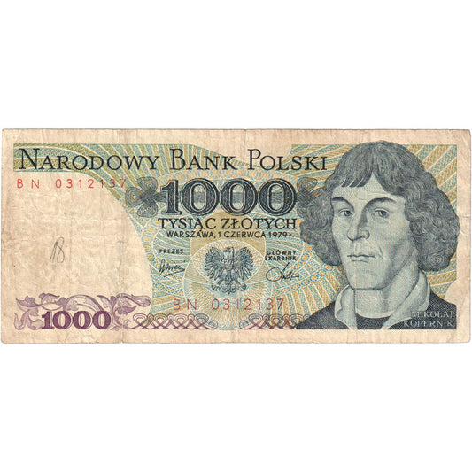 Banknot, 
  
  Polonya, 
  
  1000 Zlotisi