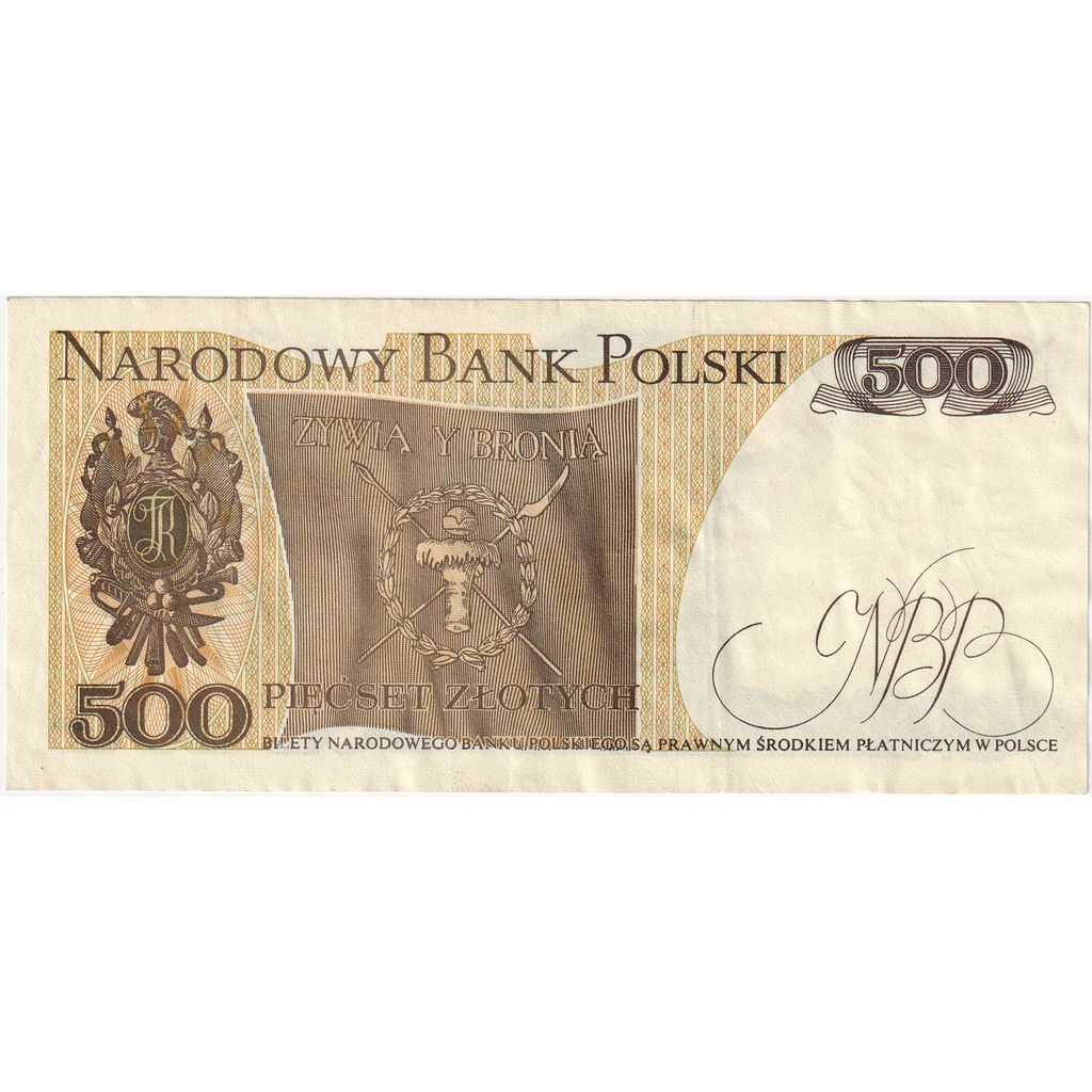 Banknot, 
  
  Polonya, 
  
  500 Zlotisi