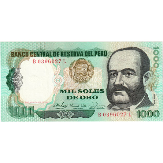 Peru, 
  
  1000 Taban De Oro, 
  
  1981