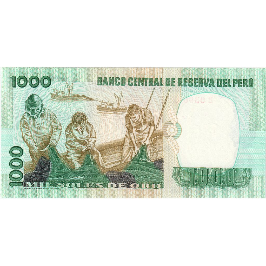 Peru, 
  
  1000 Taban De Oro, 
  
  1981