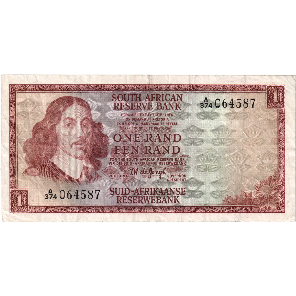 Güney Afrika, 
  
  1 Rand, 
  
  EF(40-45)