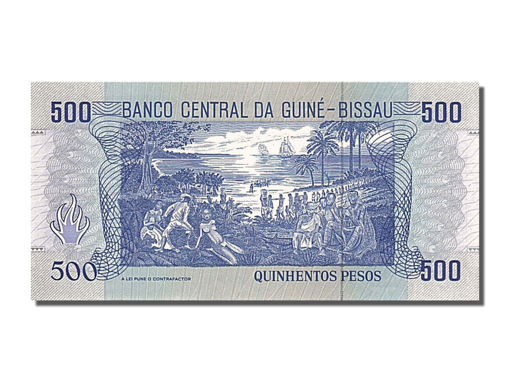 Banknot, 
  
  Gine-Bissau, 
  
  500 Peso