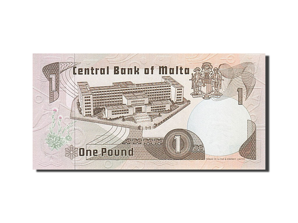 Banknot, 
  
  Malta, 
  
  1 lira