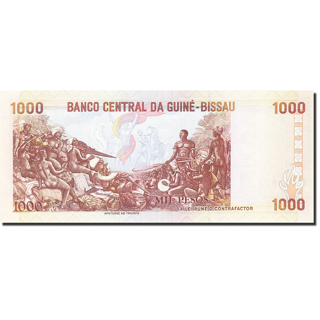 Banknot, 
  
  Gine-Bissau, 
  
  1000 Peso