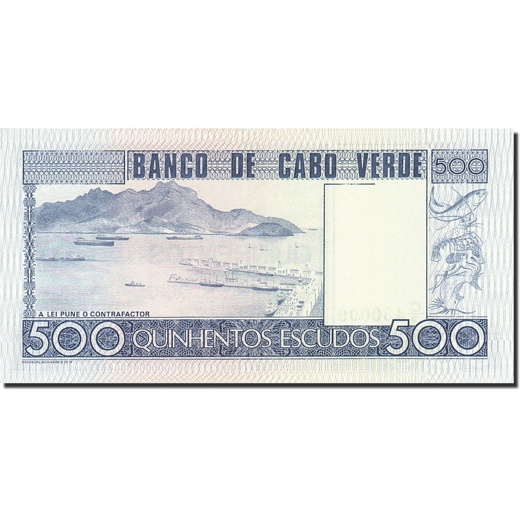 Banknot, 
  
  Yeşil Burun Adaları, 
  
  500 Escudo