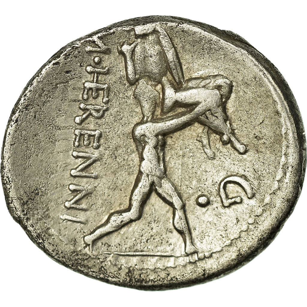 madeni para, 
  
  Herennia, 
  
  Denarius