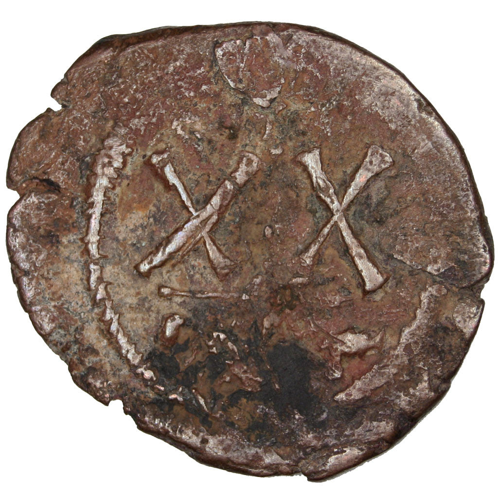 madeni para, 
  
  Tiberius II Konstantin, 
  
  Yarım Follis