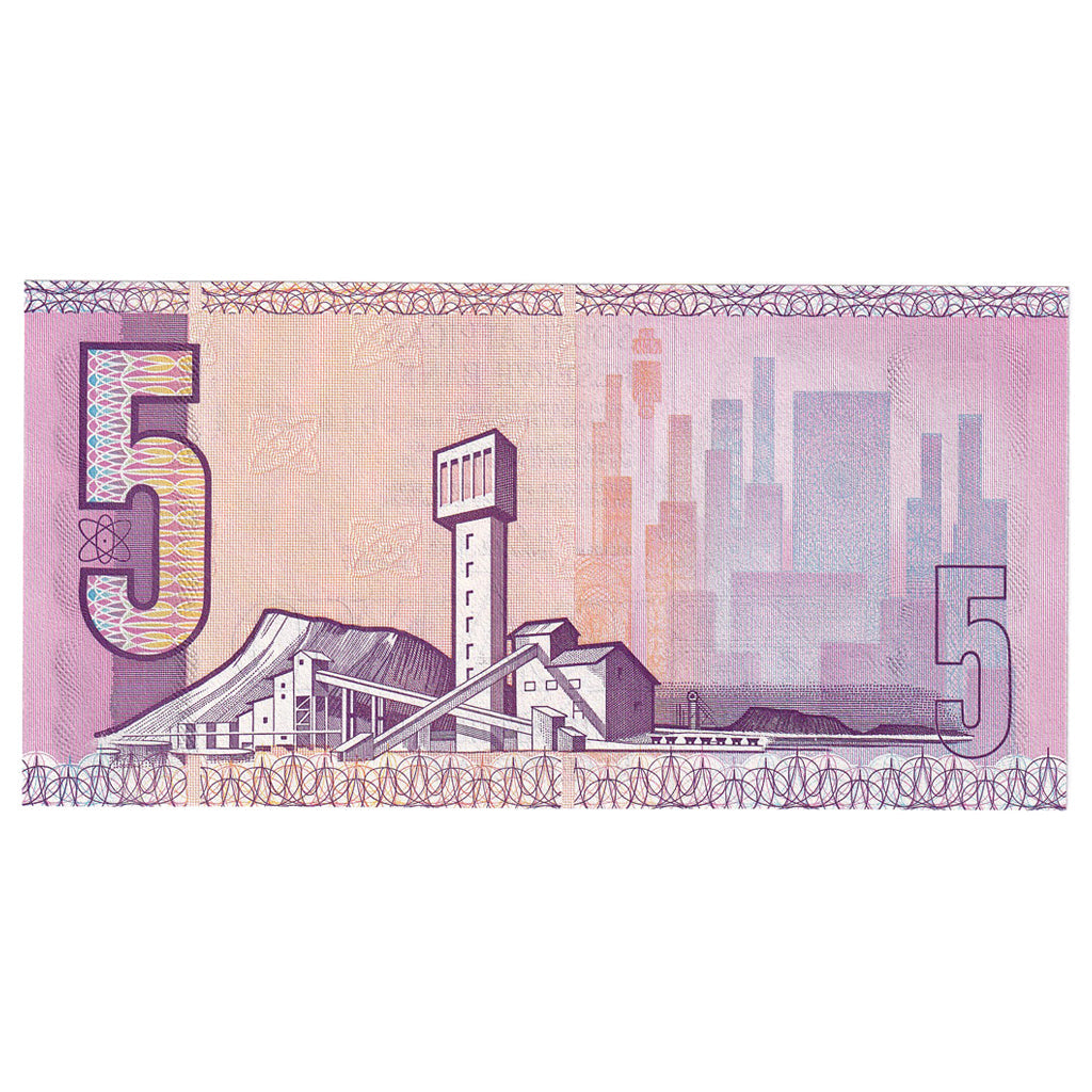 Güney Afrika, 
  
  5 Rand, 
  
  ÇİL(65-70)