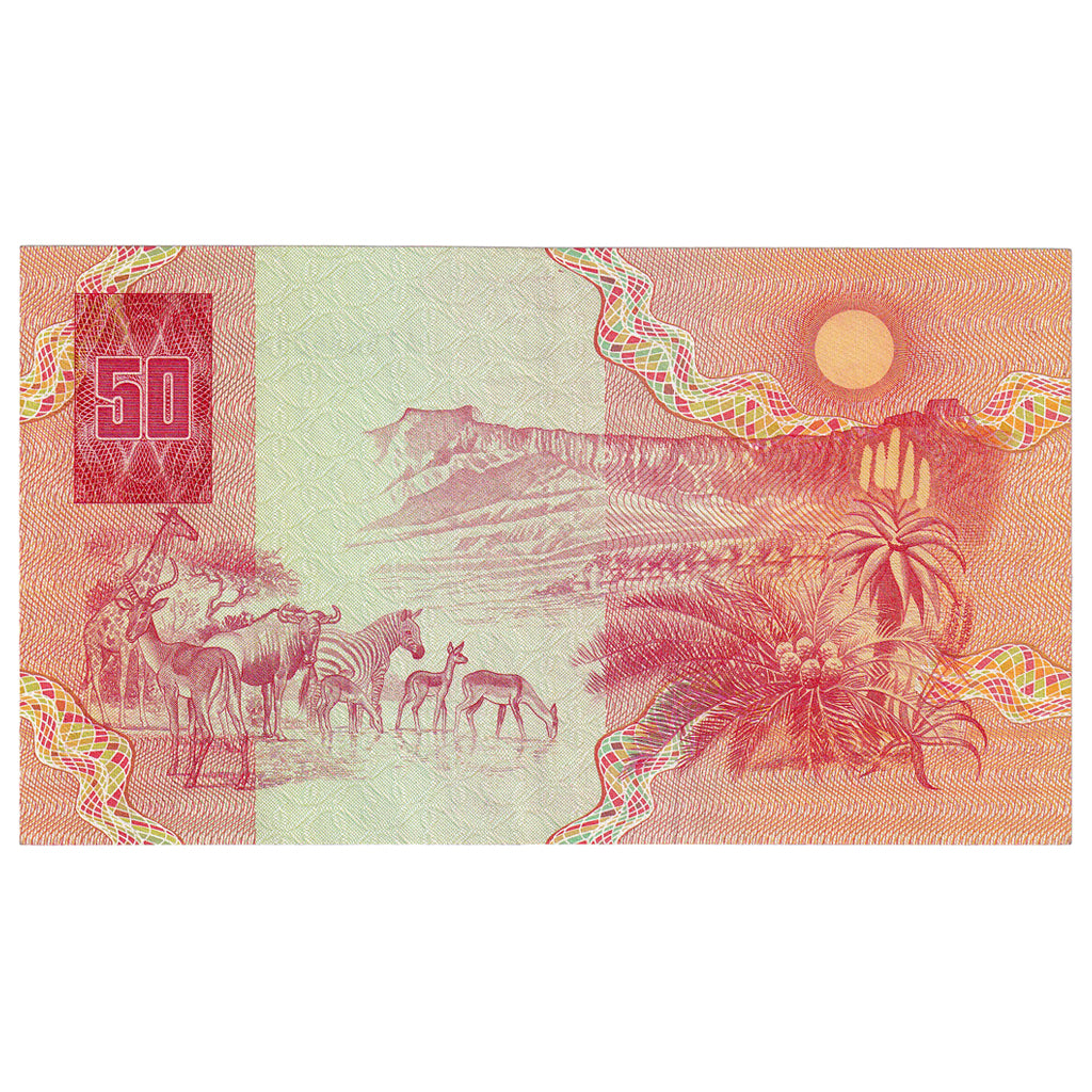 Banknot, 
  
  Güney Afrika, 
  
  50 Rand