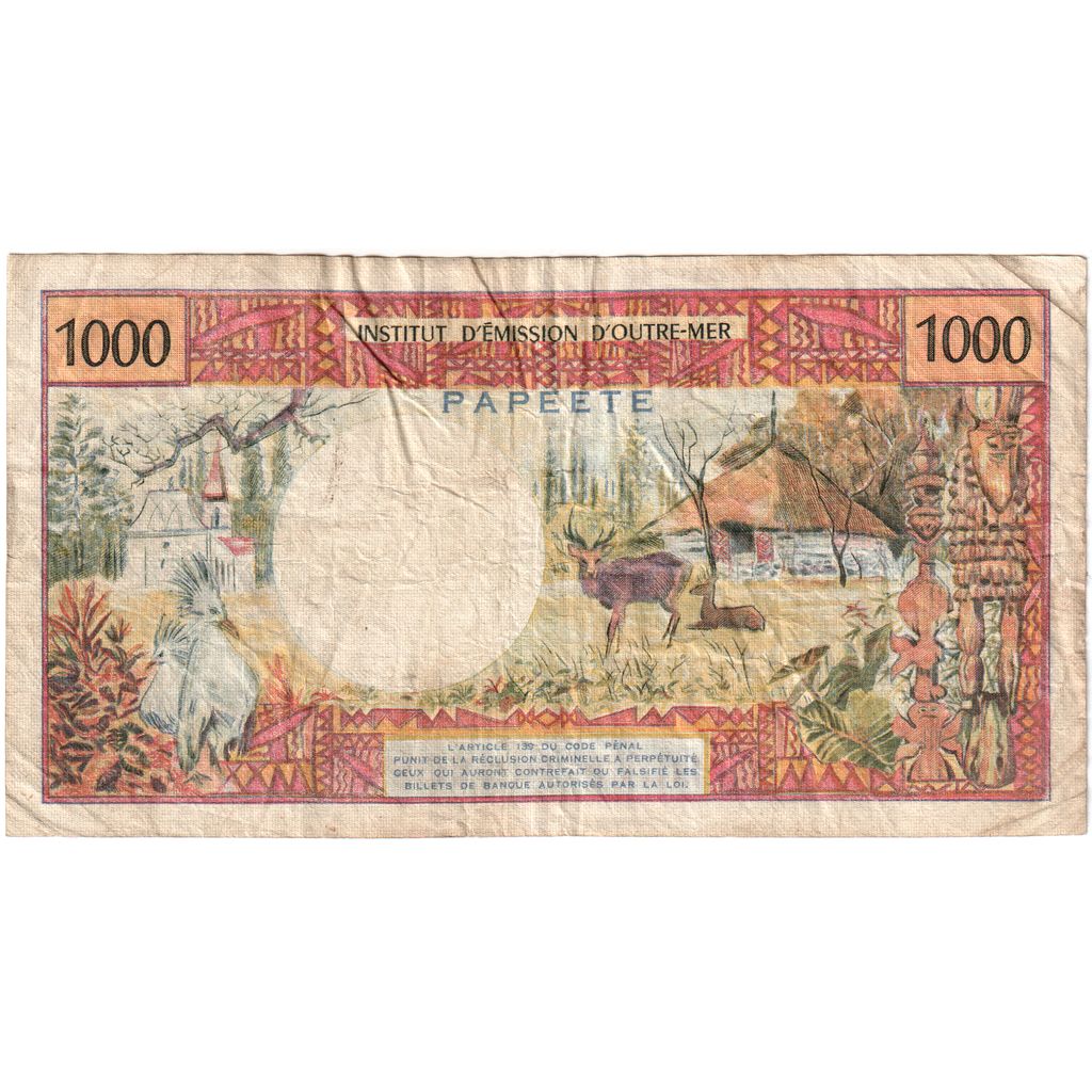 Tahiti, 
  
  1000 Frank, 
  
  1985