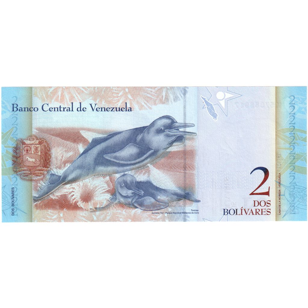 Venezuela, 
  
  2 Bolivar, 
  
  2012-01-31