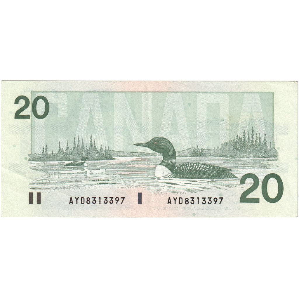 Kanada, 
  
  20 Dolar, 
  
  EF(40-45)