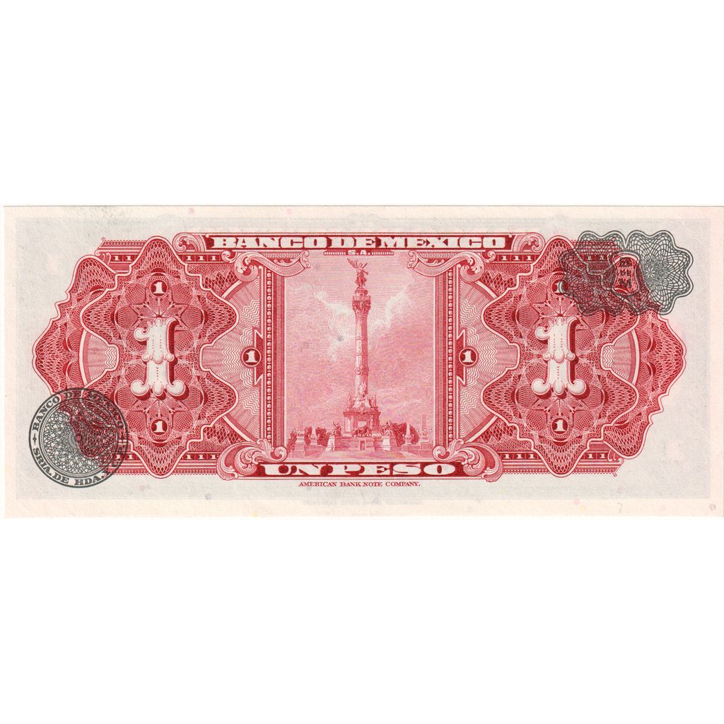 Meksika, 
  
  1 Peso, 
  
  1967-05-10