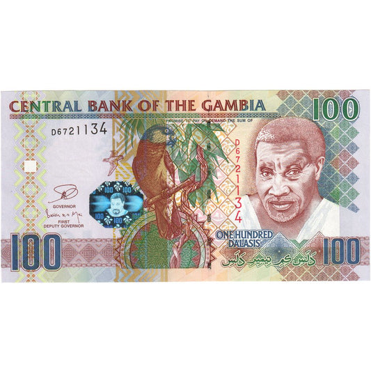 Gambiya, 
  
  100 Dalasis, 
  
  ÇİL(65-70)