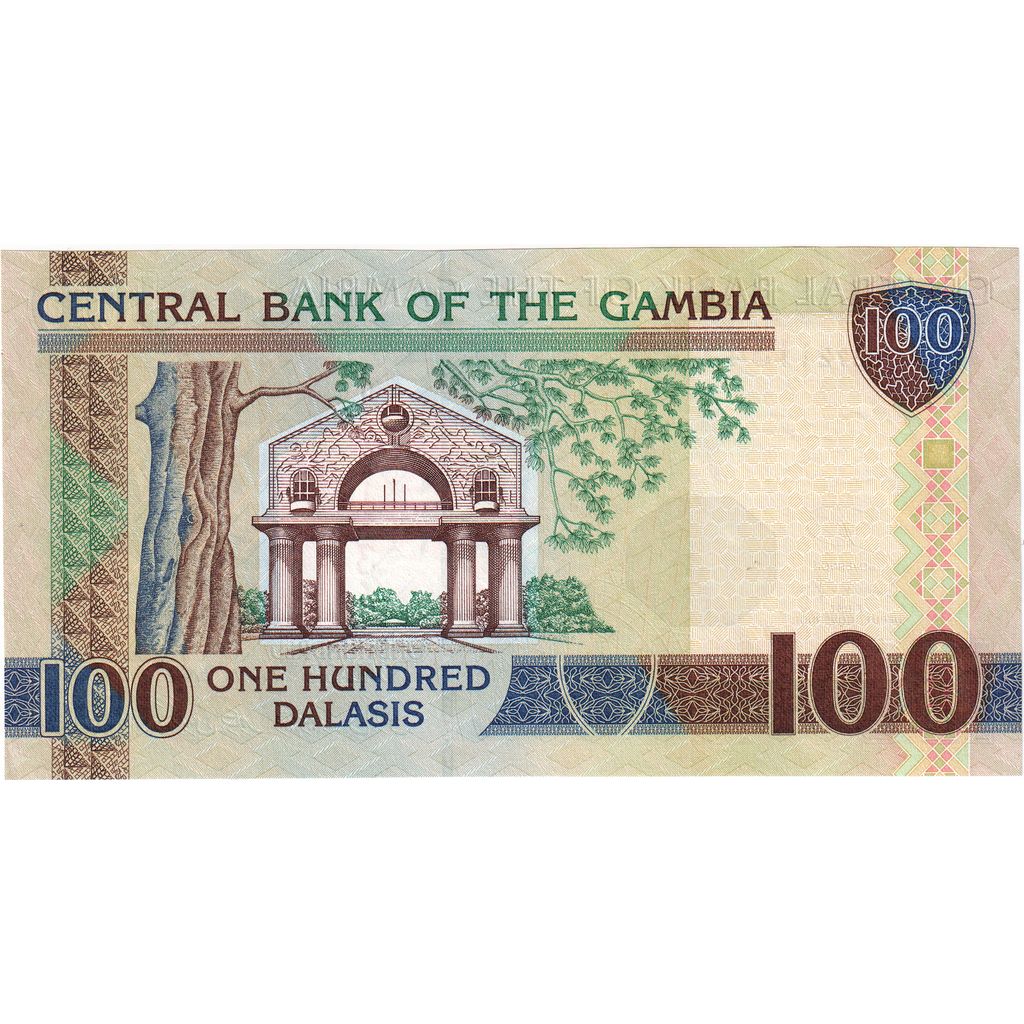 Gambiya, 
  
  100 Dalasis, 
  
  ÇİL(65-70)