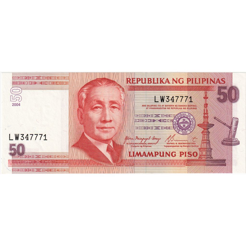 Filipinler, 
  
  50 Piso, 
  
  ÇİL(65-70)