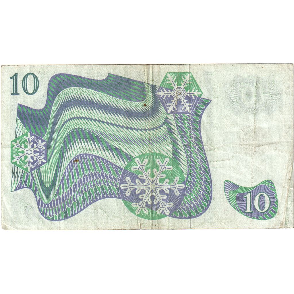 İsveç, 
  
  10 Kronor, 
  
  VF(20-25)