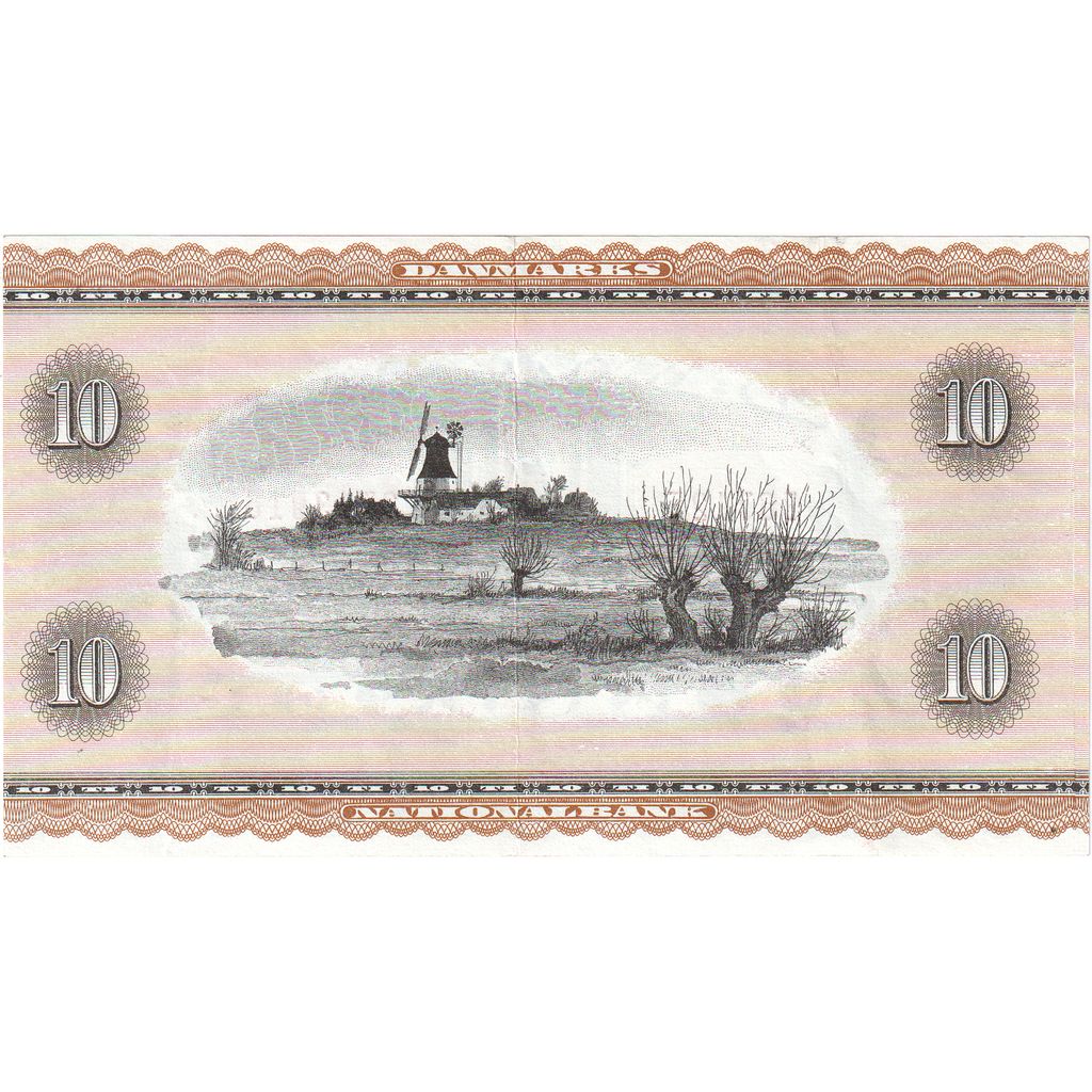 Danimarka, 
  
  10 Kron, 
  
  1936-04-07