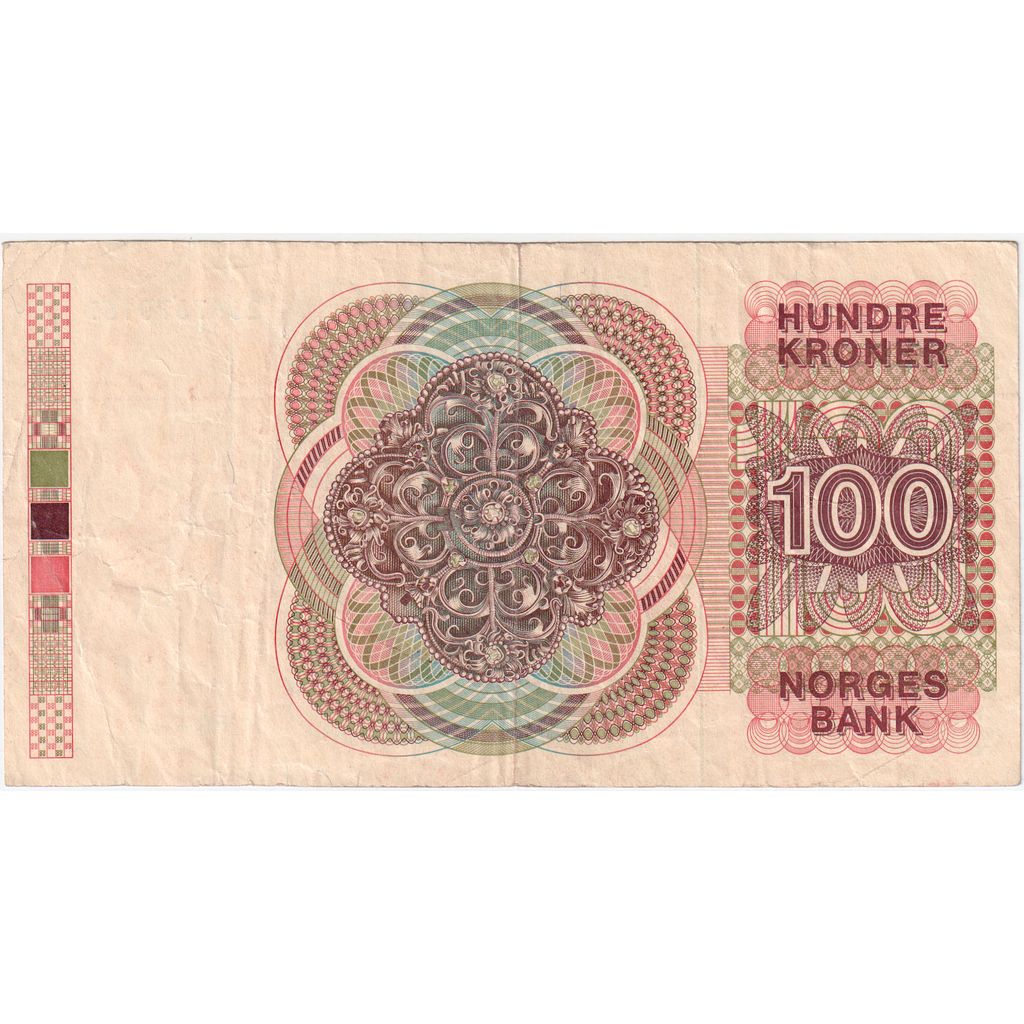 Norveç, 
  
  100 Kron, 
  
  VF(30-35)