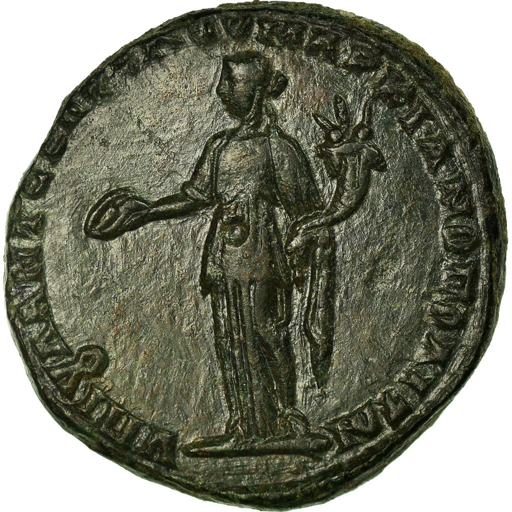 madeni para, 
  
  Elagabalus, 
  
  Bronz Æ