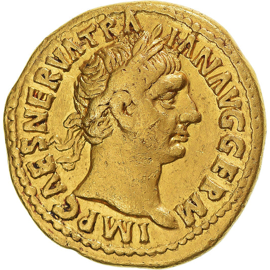 Trajan, 
  
  Aureus, 
  
  98-99