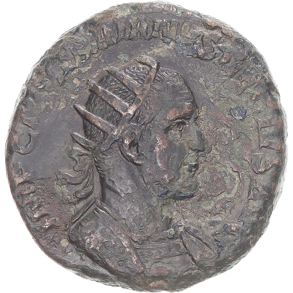 Trajan Decius, 
  
  Çift Sestertius, 
  
  249-251