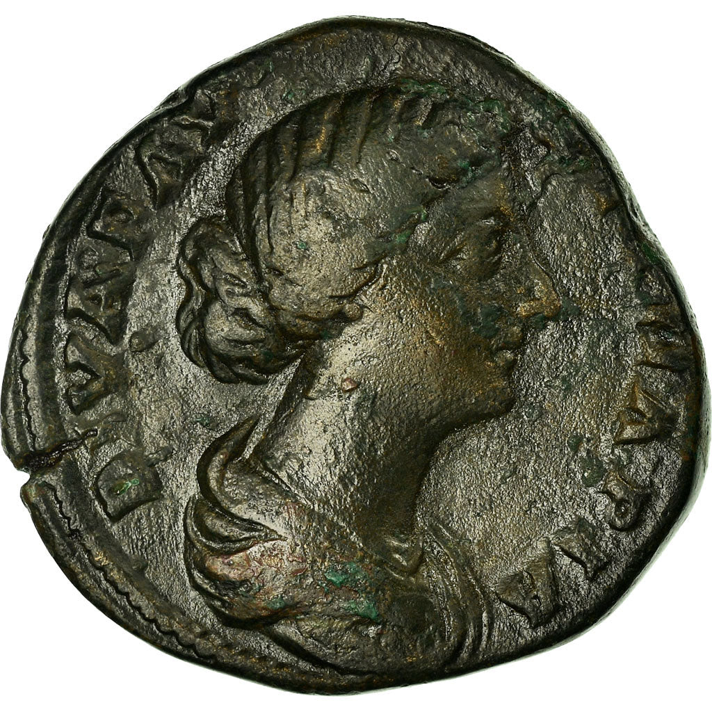 madeni para, 
  
  Faustina II, 
  
  Sestertius