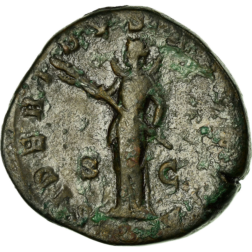 madeni para, 
  
  Faustina II, 
  
  Sestertius