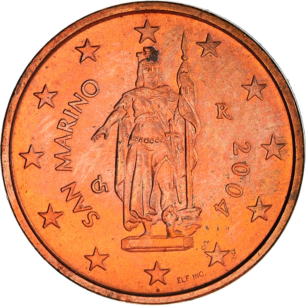 San Marino, 
  
  2 Euro Cent, 
  
  2003