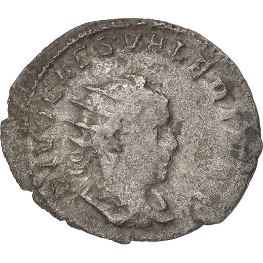 madeni para, 
  
  Valerian II, 
  
  Antoninianus