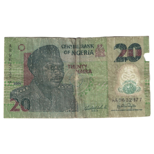 Banknot, 
  
  Nijerya, 
  
  20 Naira