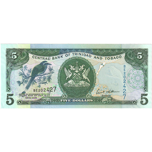 Trinidad ve Tobago, 
  
  5 Dolar, 
  
  2006