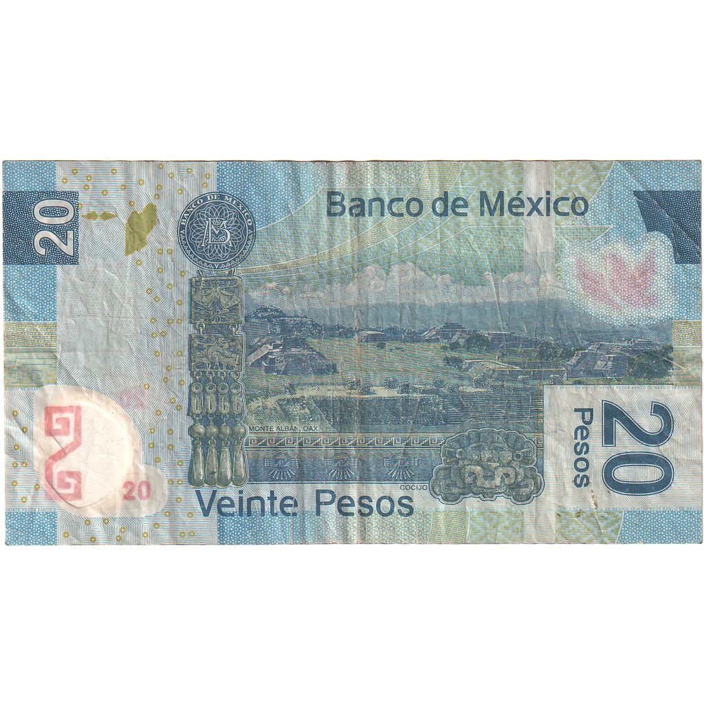 Meksika, 
  
  20 Peso, 
  
  2006