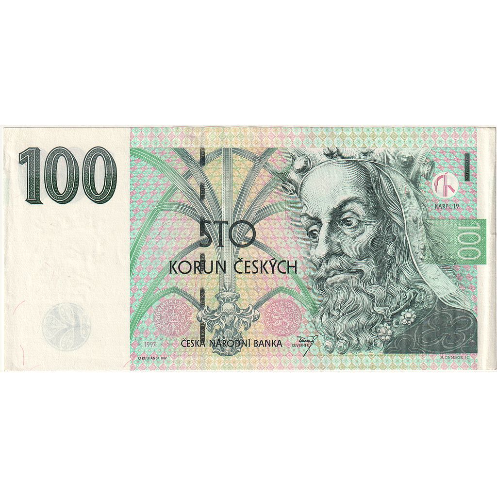 Çek Cumhuriyeti, 
  
  100 Korun, 
  
  1997