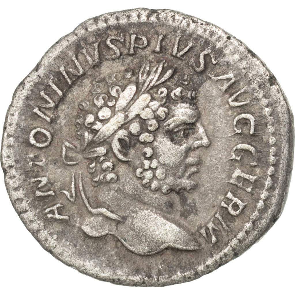 madeni para, 
  
  Caracalla, 
  
  Denarius