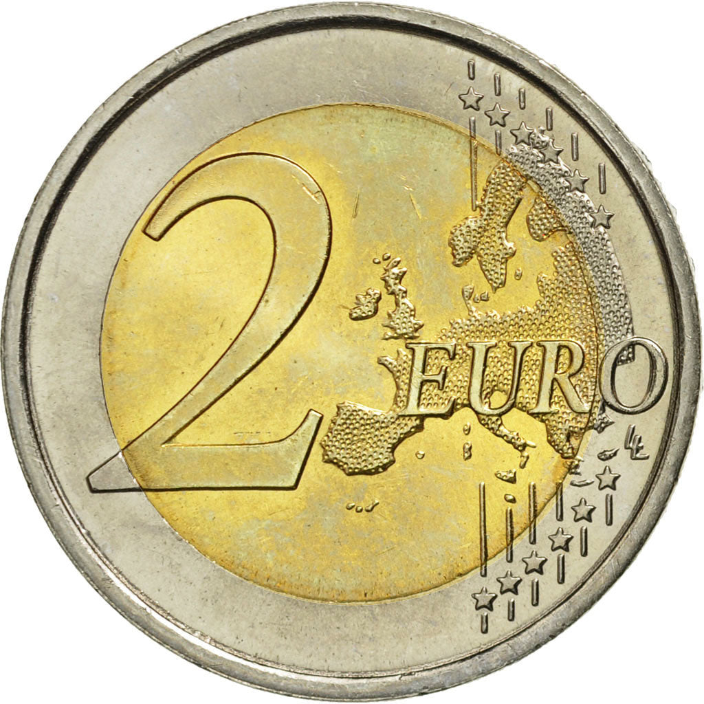 İspanya, 
  
  2 Avro, 
  
  10 yıl Euro