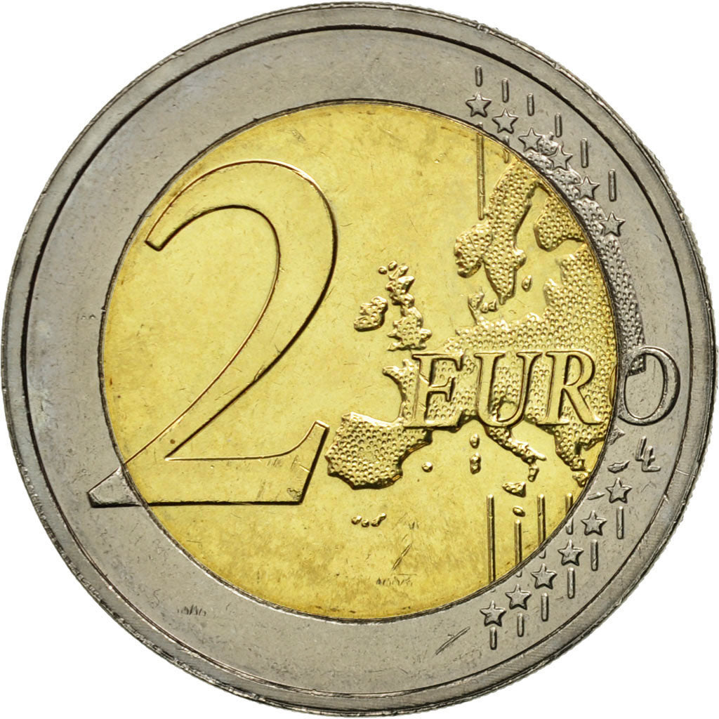 Hollanda, 
  
  2 Avro, 
  
  10 yıl euro