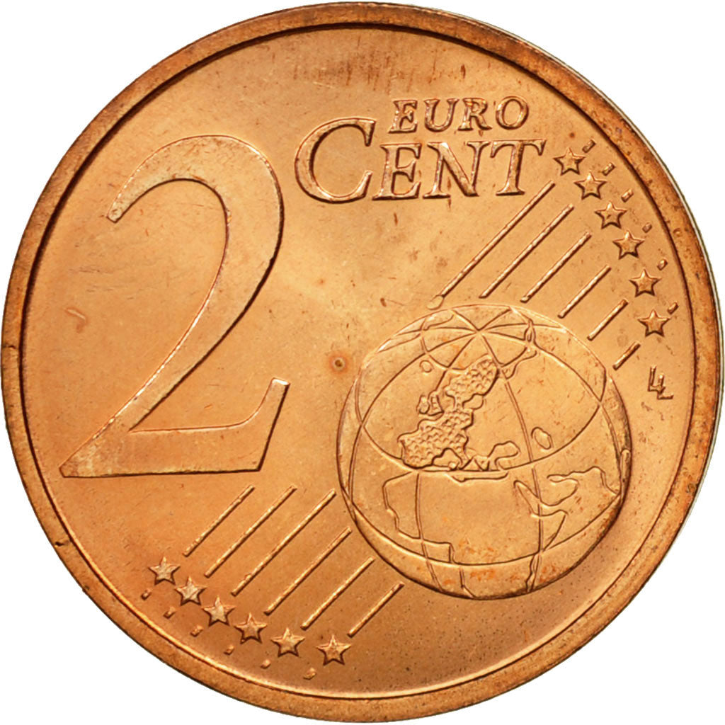 Portekiz, 
  
  2 Euro Cent, 
  
  2008