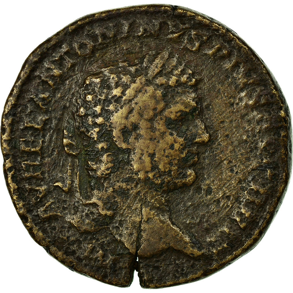 madeni para, 
  
  Caracalla, 
  
  Sestertius