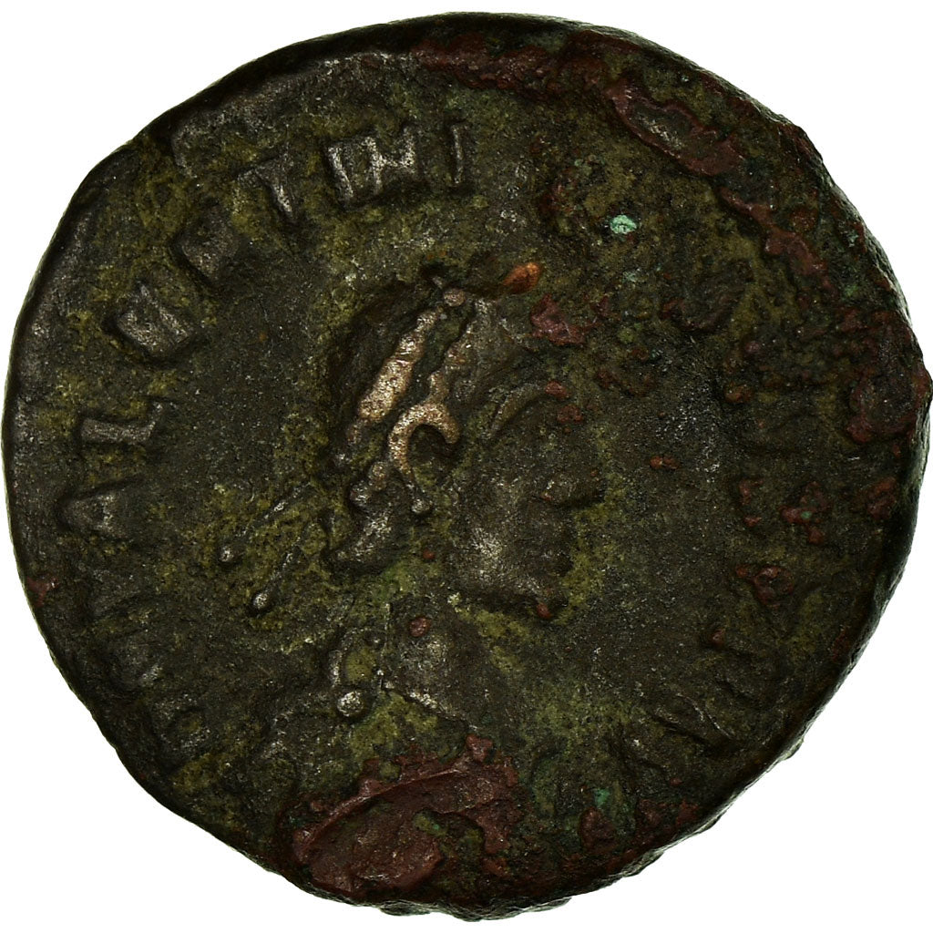 madeni para, 
  
  Valentinianus II, 
  
  Azaltılmış follis