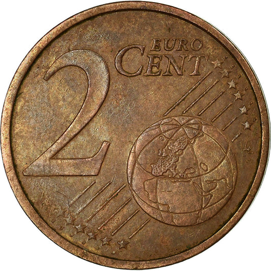 Avro Bölgesi, 
  
  2 Euro Cent, 
  
  Çift geri dönüş