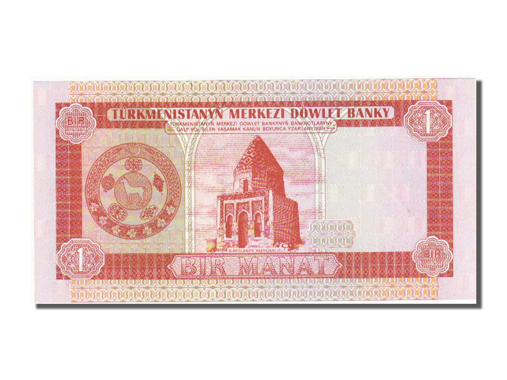 Banknot, 
  
  Türkmenistan, 
  
  1 Manat