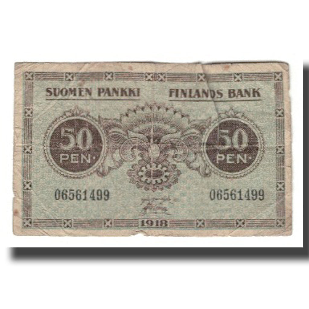 Banknot, 
  
  Finlandiya, 
  
  50 peni