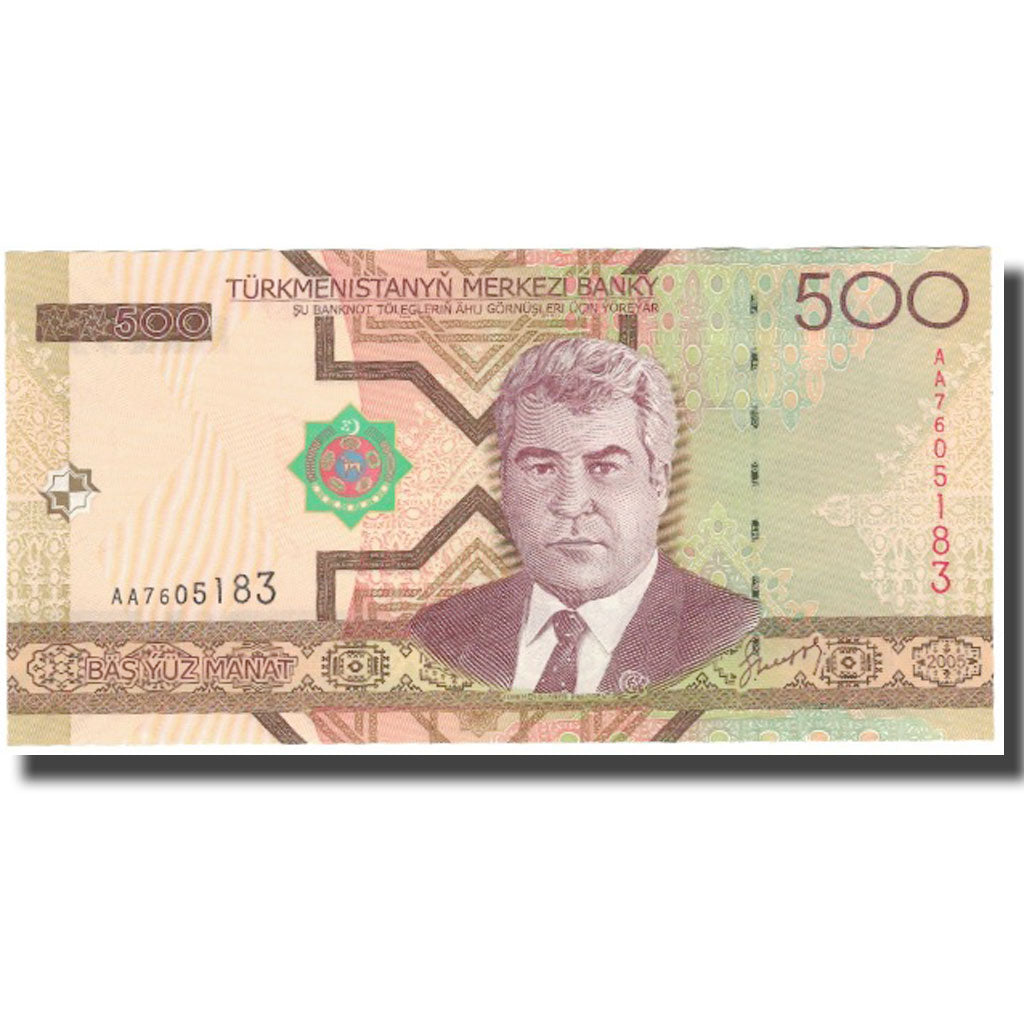 Banknot, 
  
  Türkmanistan, 
  
  500 Manat