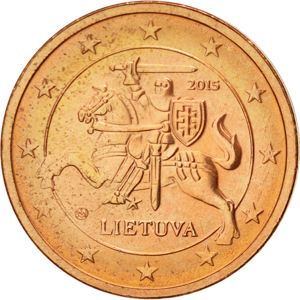 madeni para, 
  
  Litvanya, 
  
  2 Euro Sent