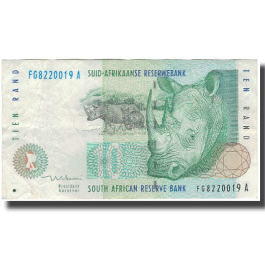 Banknot, 
  
  Güney Afrika, 
  
  10 Rand