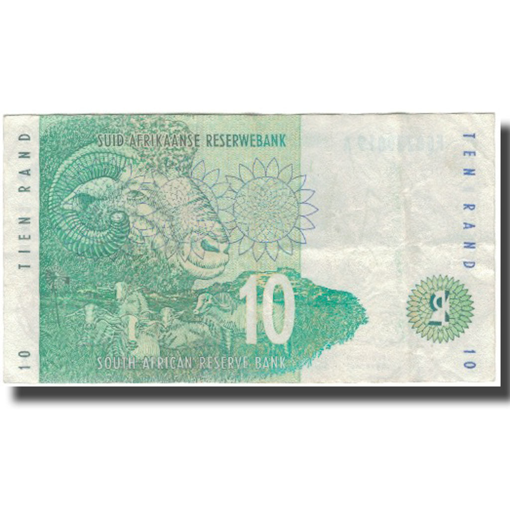 Banknot, 
  
  Güney Afrika, 
  
  10 Rand