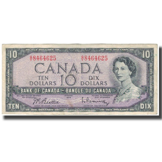 Banknot, 
  
  Kanada, 
  
  10 Dolar