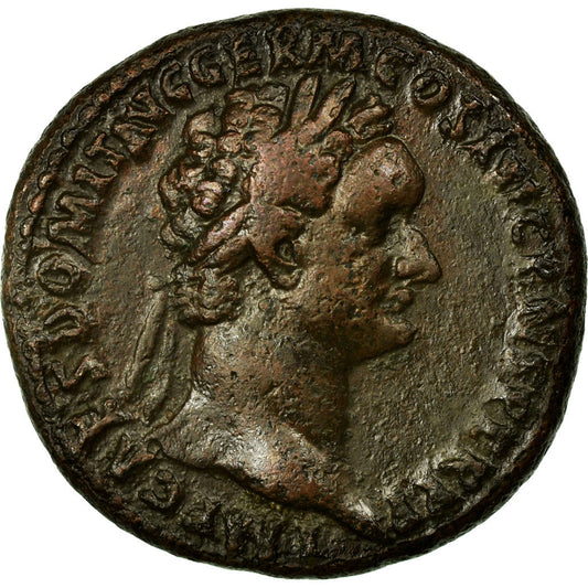 madeni para, 
  
  Domitia, 
  
  Dupondius